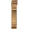 Ekena Millwork Olympic Traditional Rough Sawn Bracket w/ Offset Brace, Western Red Cedar, 8"W x 30"D x 42"H BKT0806X30X42OLY01RWR - alternate 3